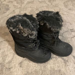Kamik black winter boots